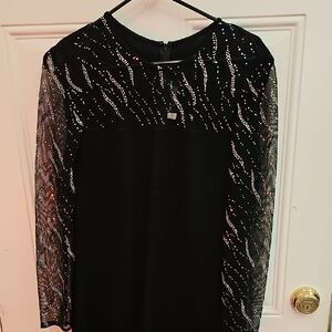 Elegant, Black, Dress, Cruise, Formal, Wedding, Dance, Stretchy, Party, Classic